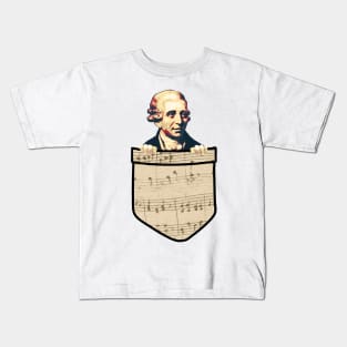 Joseph Haydn In My Pocket Kids T-Shirt